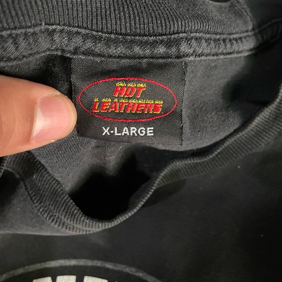 Hot Leathers '2nd Amendment America's Original Homeland Security' Black T-Shirt - Picture 4 of 5